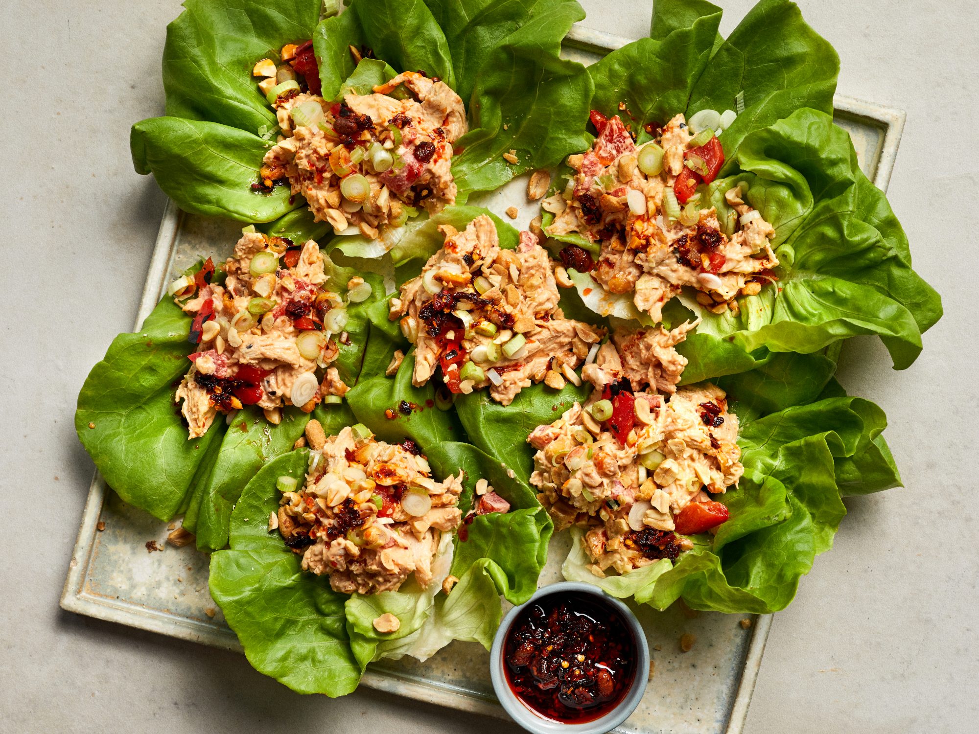mr-Kung Pao Chicken Salad recipe