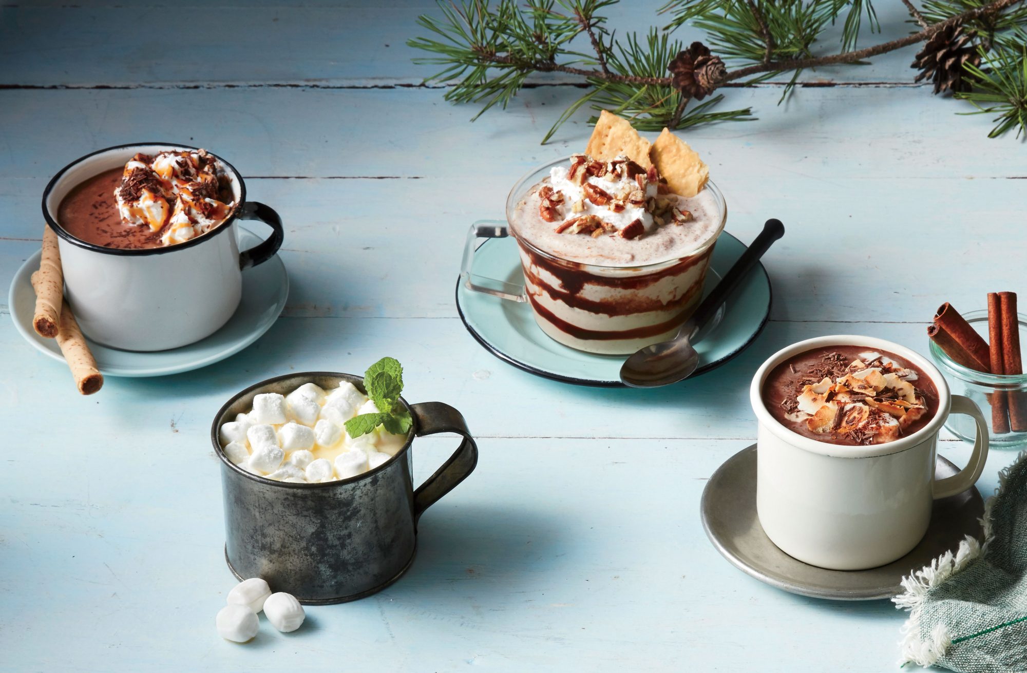 Boozy Buttermint Hot Chocolate image
