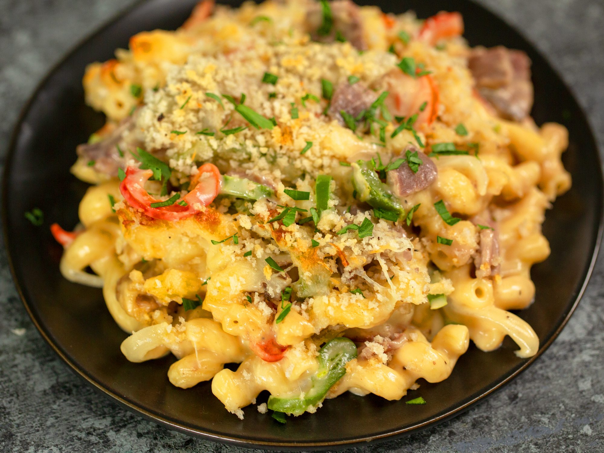 Philly Mac-And-Cheese Steak image