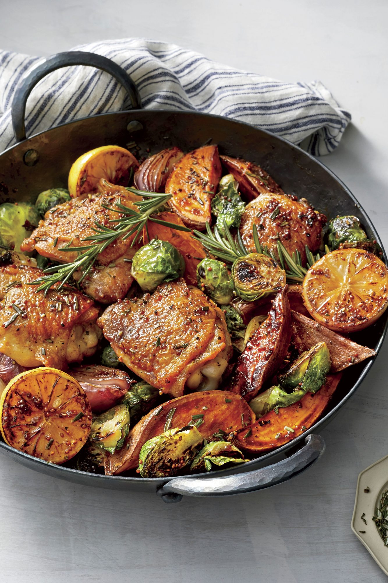 Rosemary Chicken Thighs and Vegetables